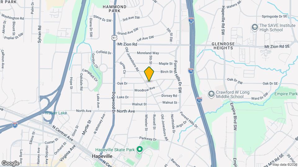 3230 Old Jonesboro Rd Mapa y Detalles de la Ubicación