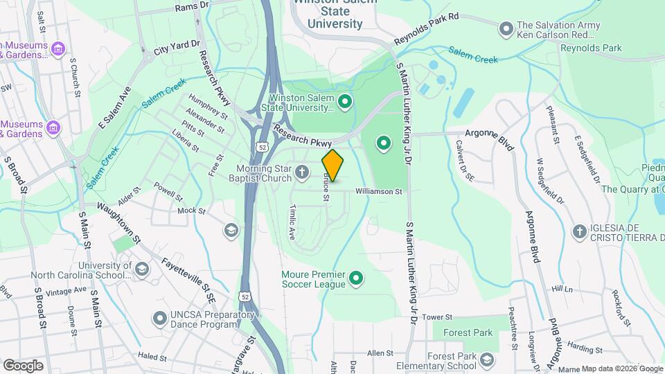 1505 Williamson St Map and Location Details