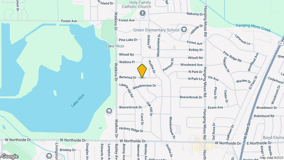 827 Berwood Dr Map and Location Details