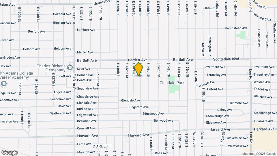 3818 E 144th St Map and Location Details