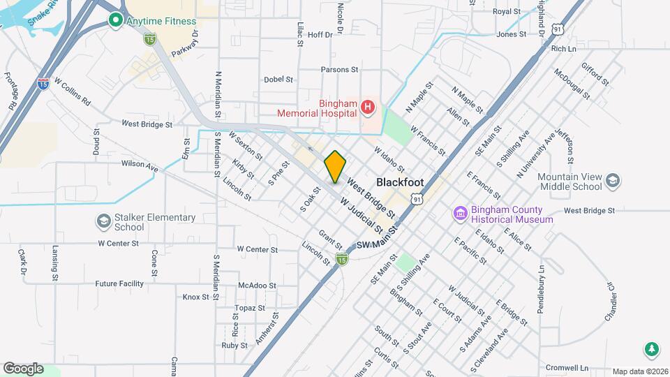 343 W Judicial St Map and Location Details