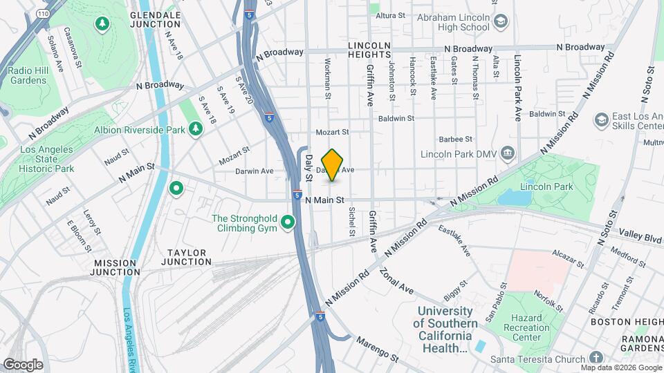 1924 Workman St, Unit 1924 Mapa y Detalles de la Ubicación