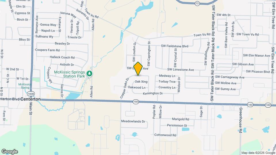 268 Copper Oaks Dr Map and Location Details