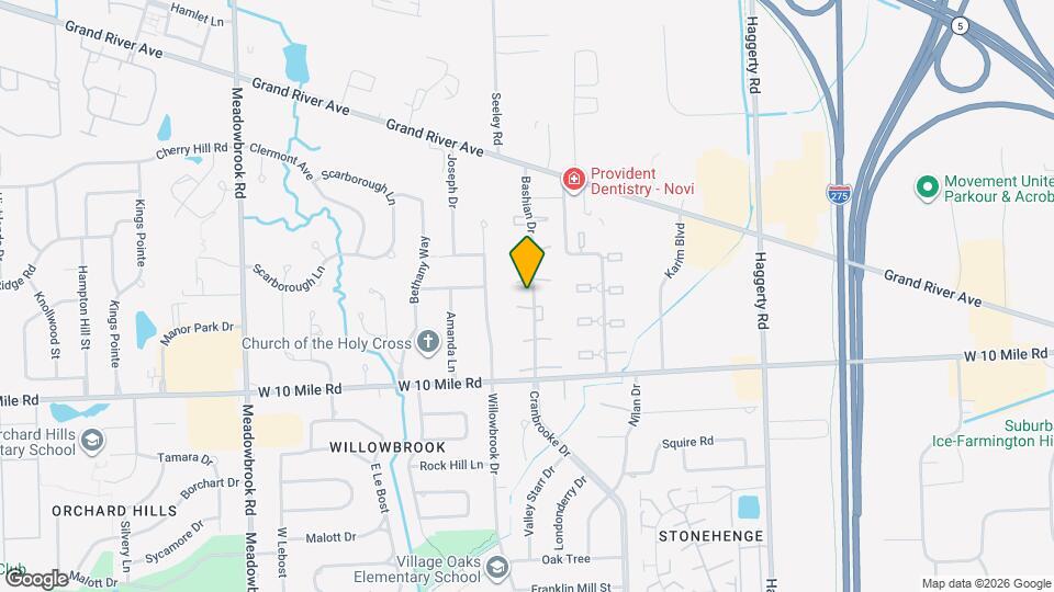 24483 Bashian Dr, Unit F136 Map and Location Details