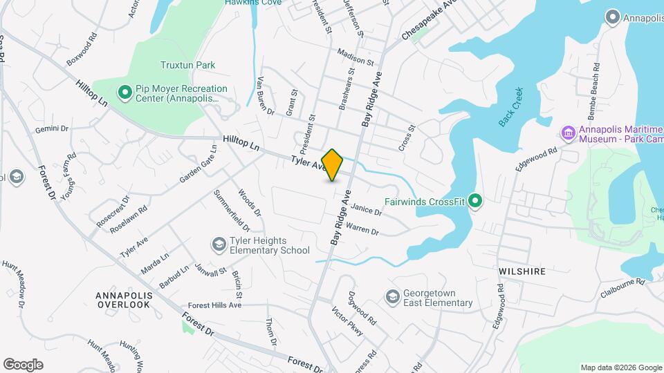 910 Bethany Ct Map and Location Details