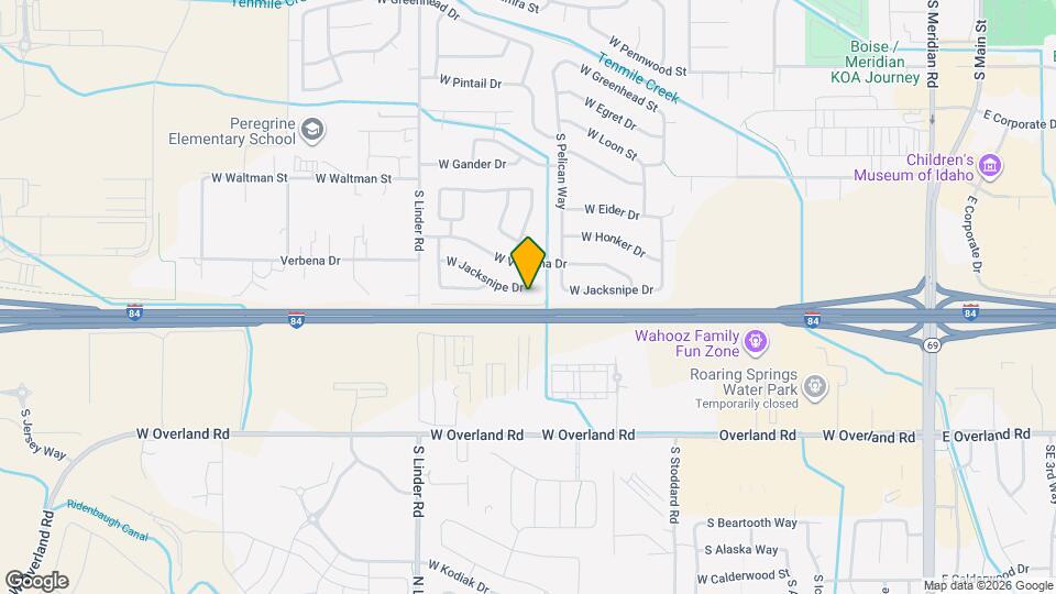 1231 W Jacksnipe Dr Map and Location Details