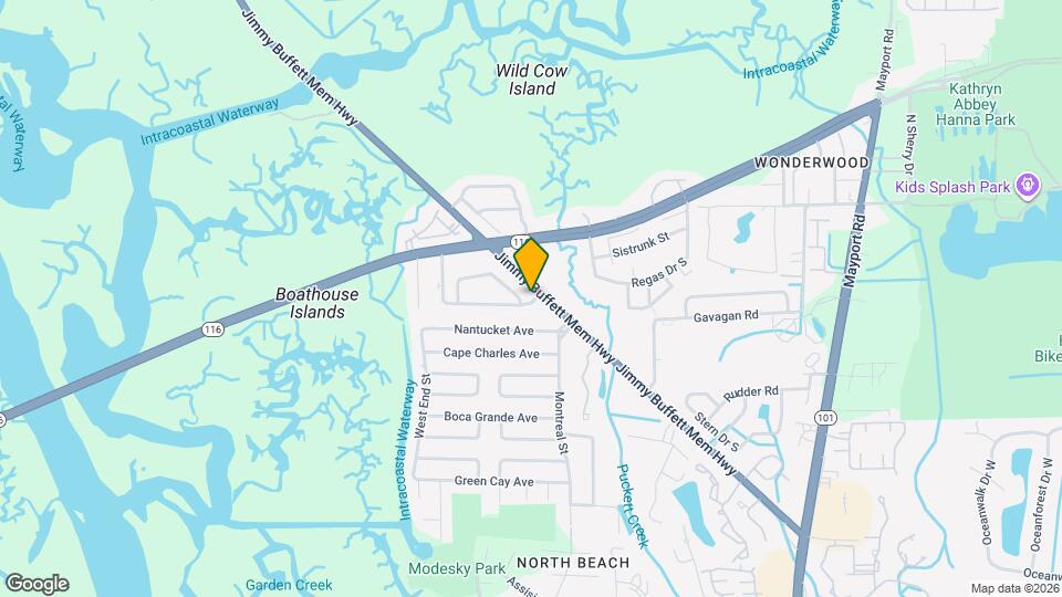 1103 Mayport Landing Cir Map and Location Details