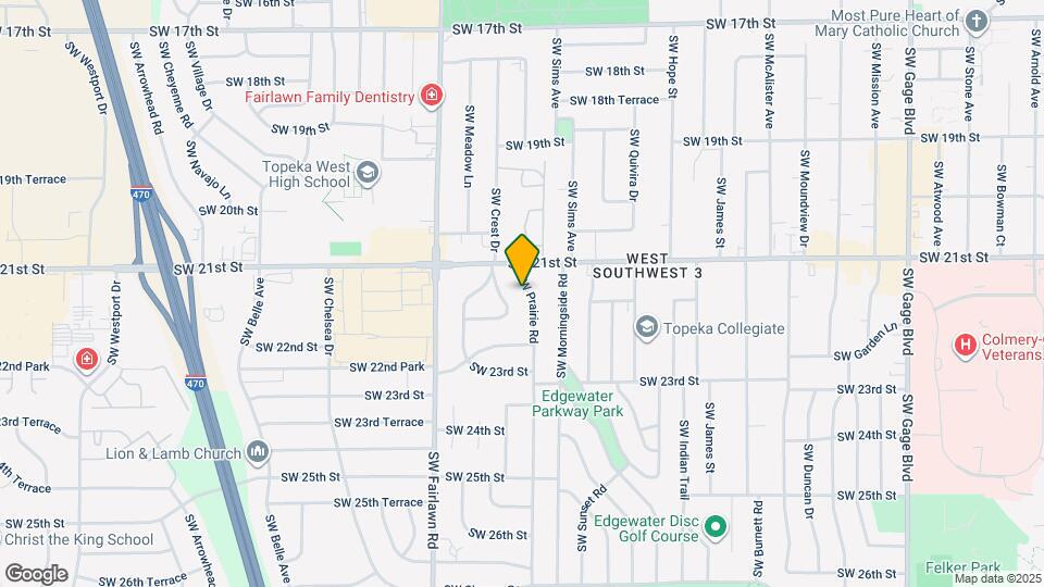 2121 SW Prairie Rd Mapa y Detalles de la Ubicación