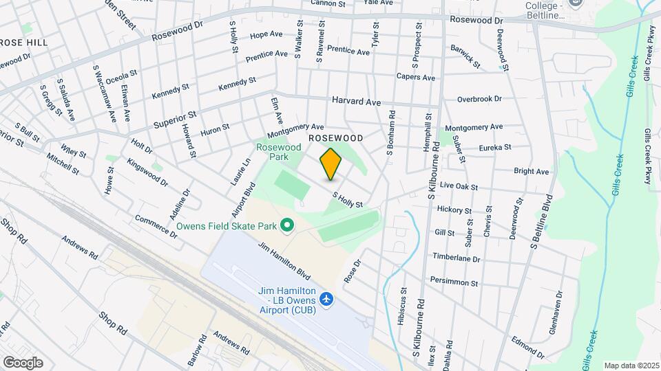 1051 S Holly St Mapa y Detalles de la Ubicación