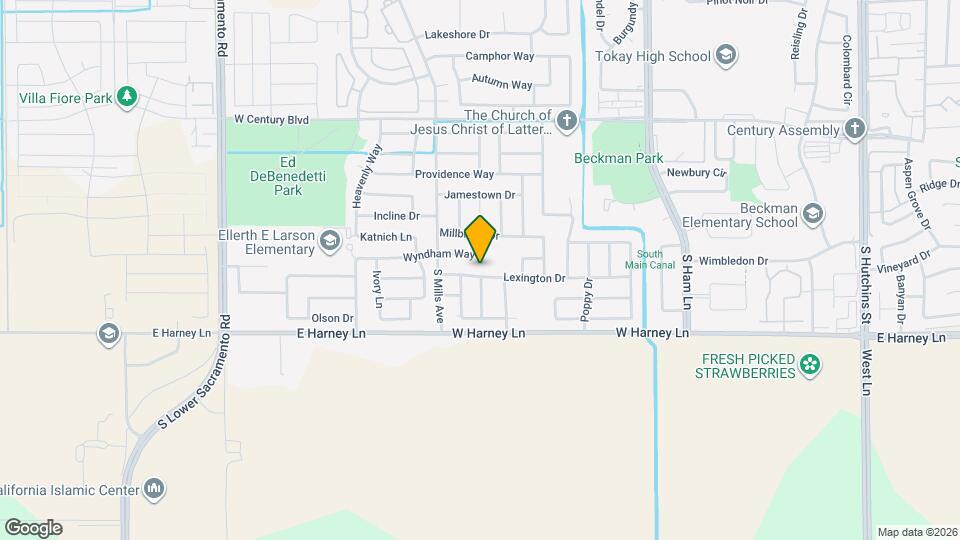 1911 Lexington Dr Map and Location Details