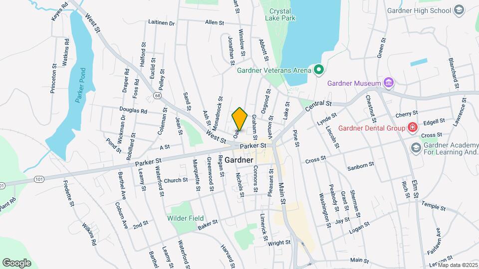 27 Oak St Map and Location Details