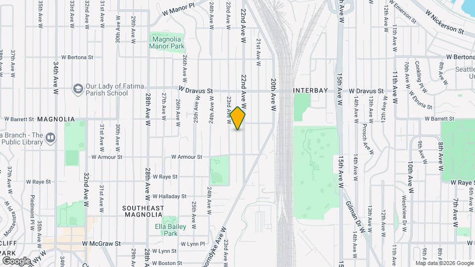 2834 1/2 22nd Ave W Map and Location Details