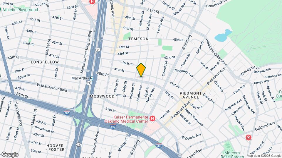 400-414 40th St Map and Location Details
