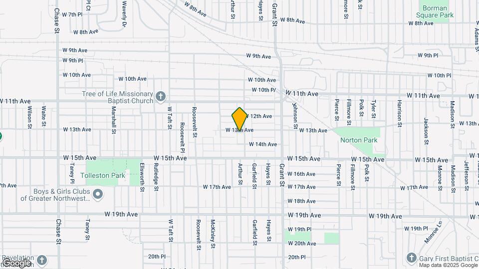 1304 Garfield St-Unit -Unit 4 Map and Location Details