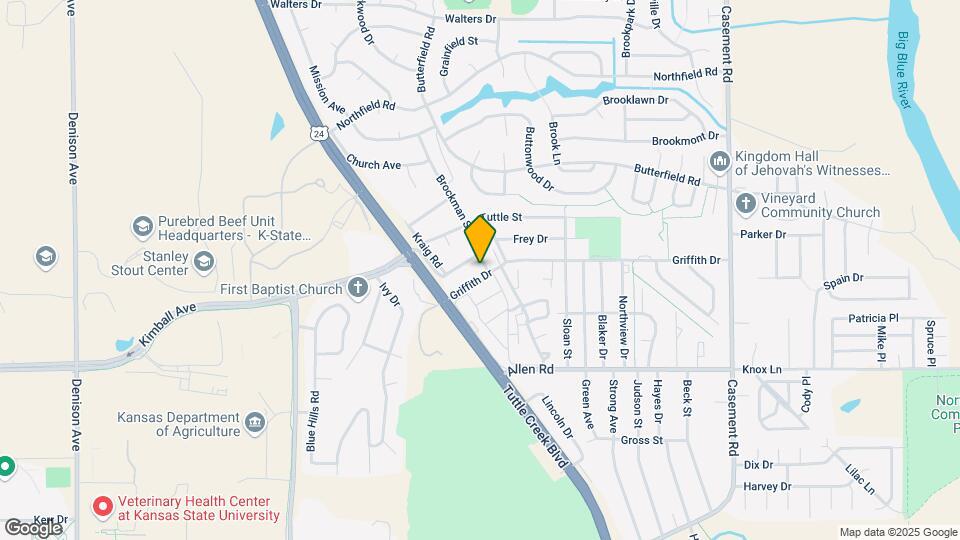 2305 Brockman St Map and Location Details