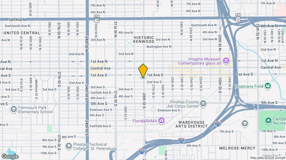 2801 2nd Ave S Map and Location Details