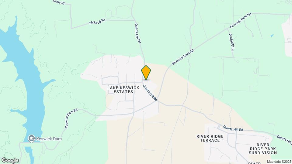 11303 Quartz Hill Rd Map and Location Details