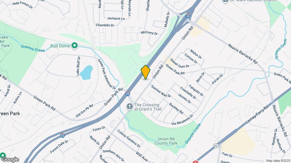 2529 Senator Ct, Unit H Map and Location Details