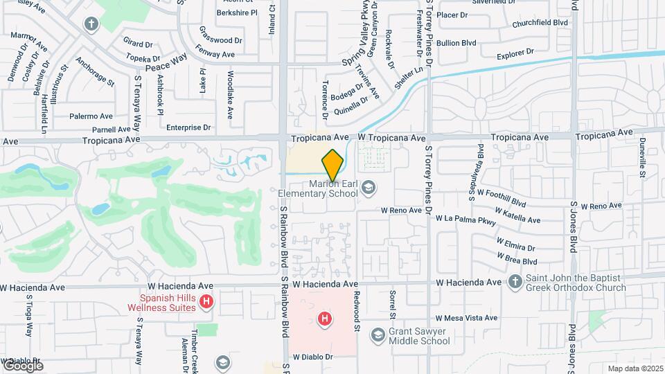 5026 S Rainbow Blvd Map and Location Details