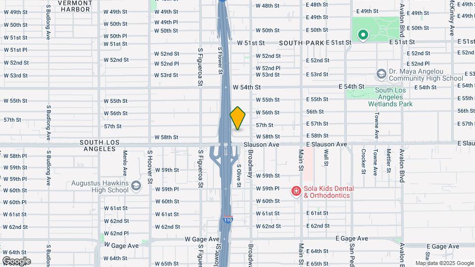 331 W 58th St Mapa y Detalles de la Ubicación