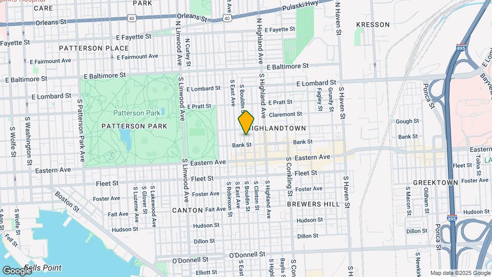 329 S Bouldin St Mapa y Detalles de la Ubicación