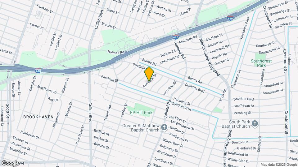 7343 Forrestal St Mapa y Detalles de la Ubicación