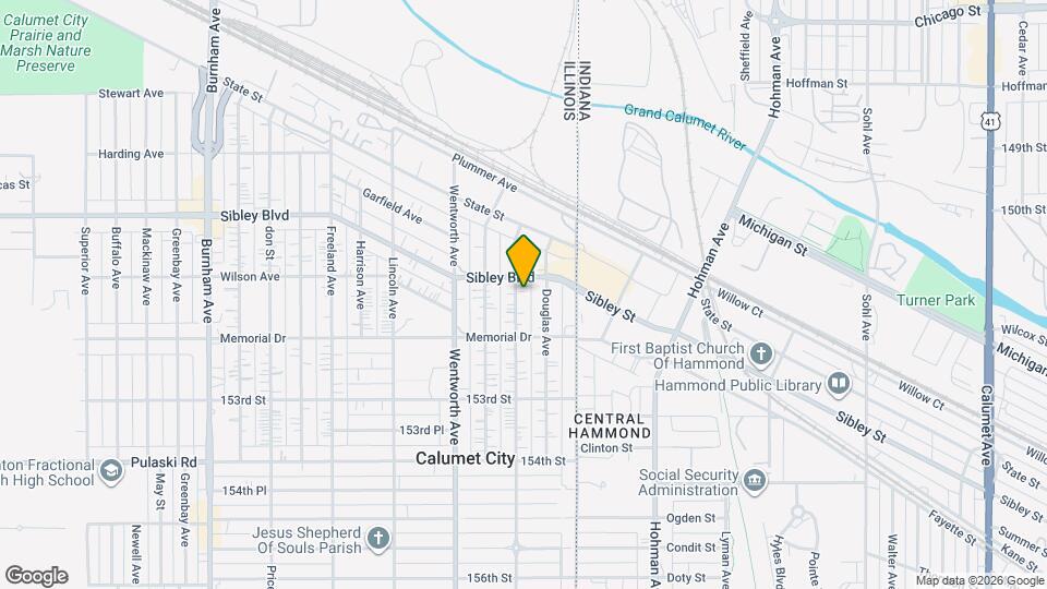 541 Forsythe Ave Map and Location Details