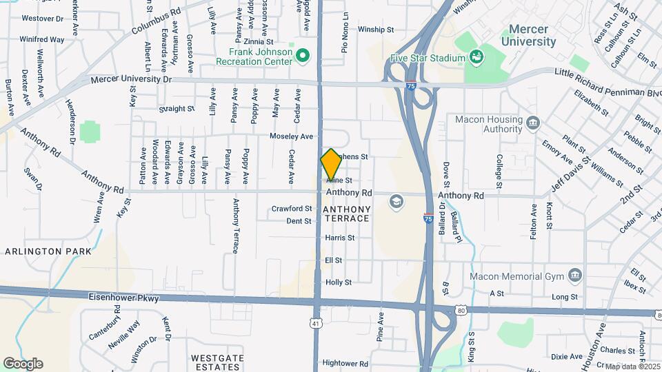 2181 Mason St Map and Location Details