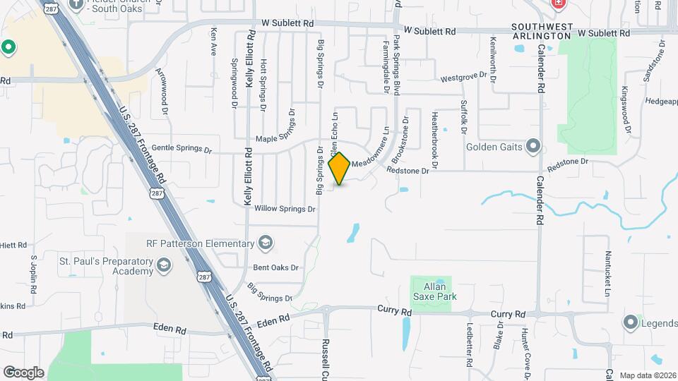 3828 Pine Valley Ln Map and Location Details