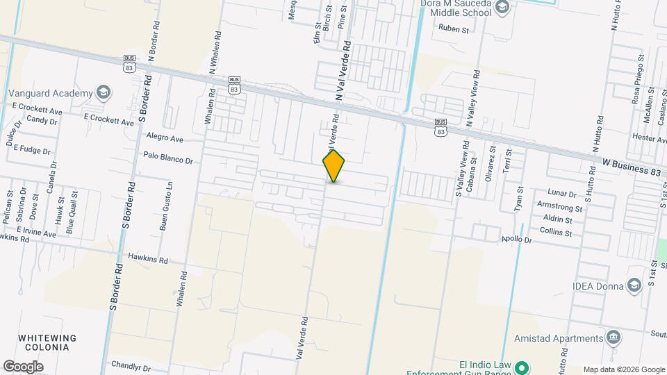 886 Clark St Map and Location Details