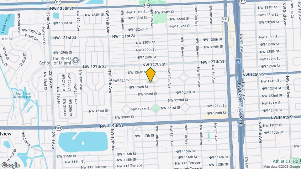 1325 NW 124th St Map and Location Details