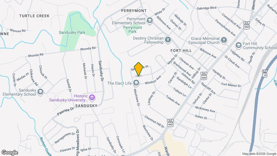 4920 Myrtle St Map and Location Details