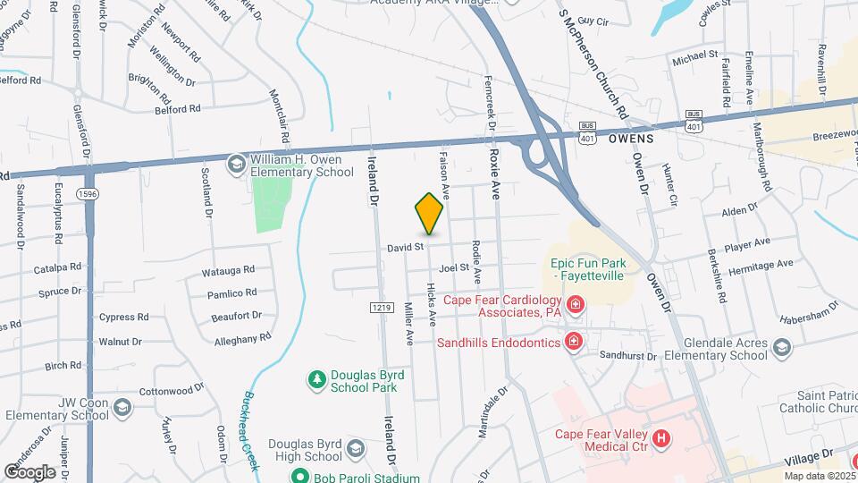 393 Hicks Ave Map and Location Details