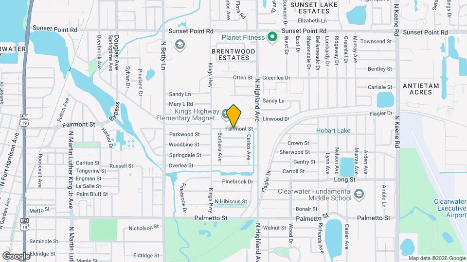 1447 Fairmont St Mapa y Detalles de la Ubicación