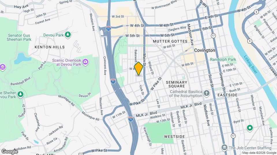 417 Emma St Map and Location Details