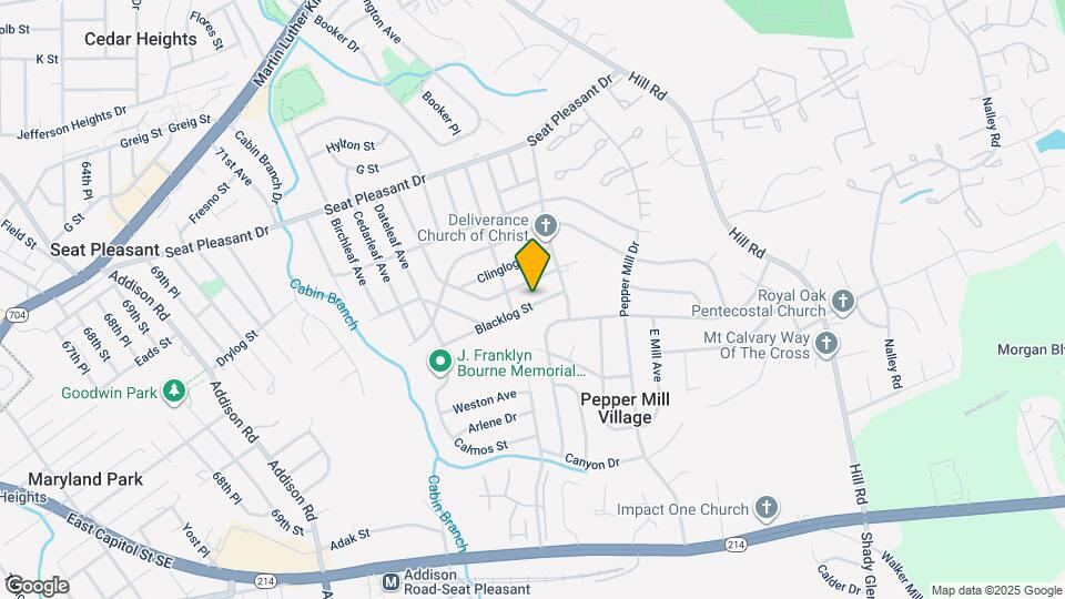 6706 Blacklog St Map and Location Details