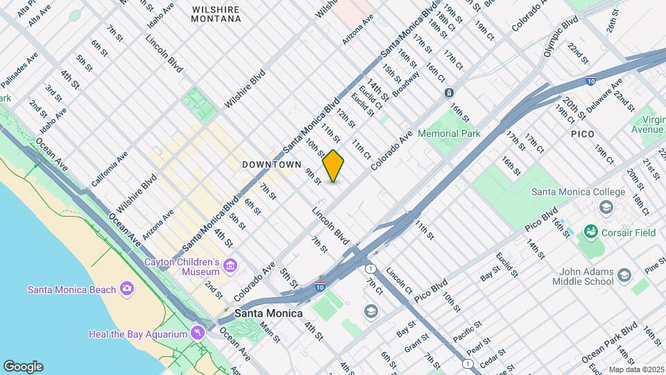 1537 9th St Map and Location Details