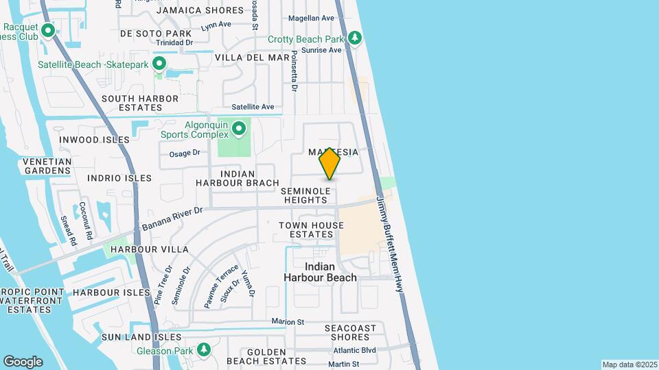 Beachside Quadraplex Map and Location Details