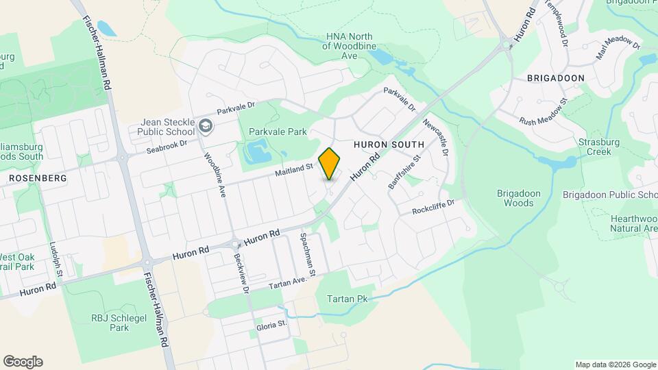 164 Rochefort St. Map and Location Details