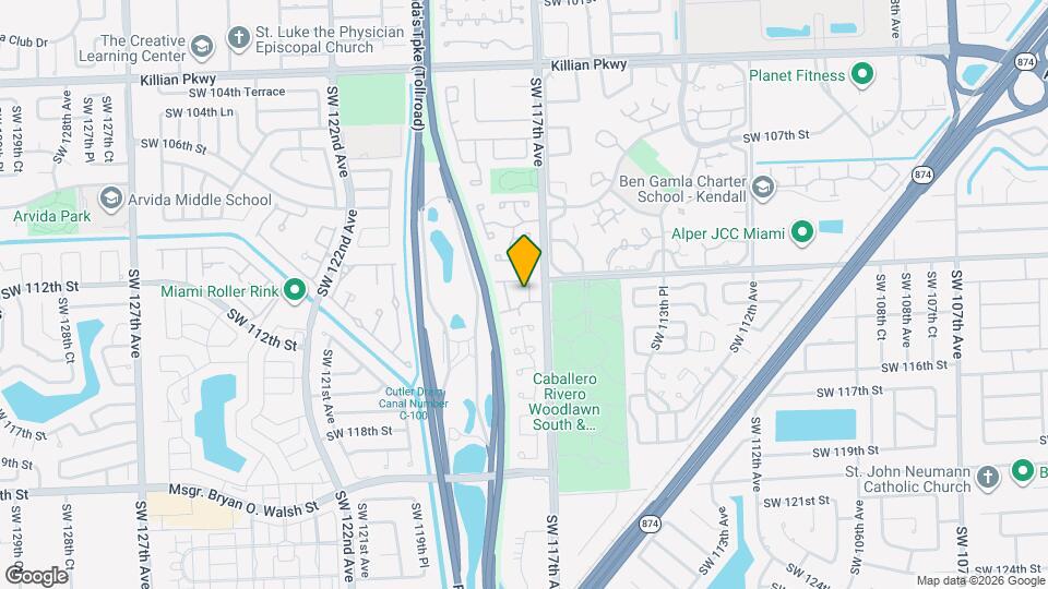 11226 SW 117th Ct Map and Location Details