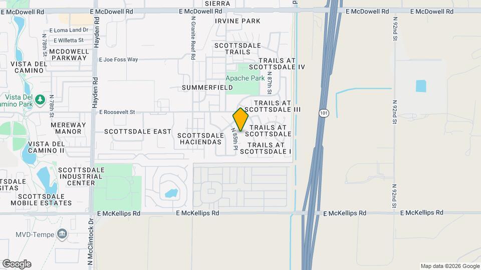 907 N 85th Pl Mapa y Detalles de la Ubicación