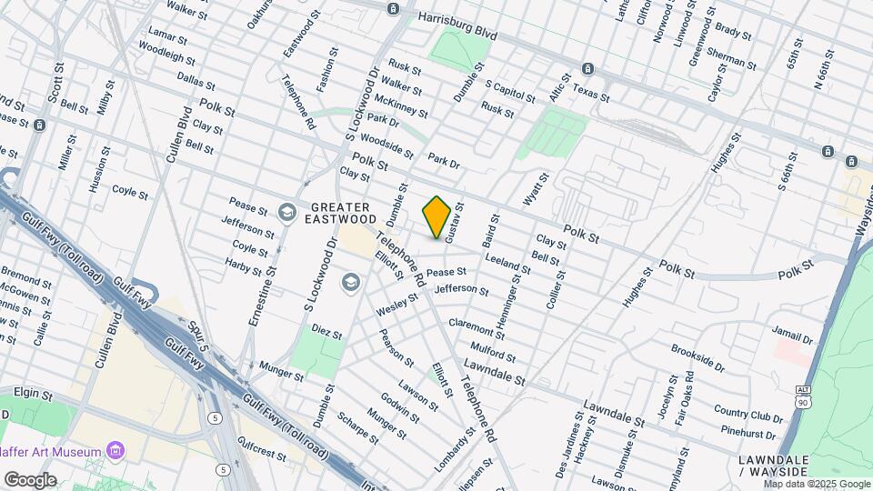 4956 Leeland St Map and Location Details