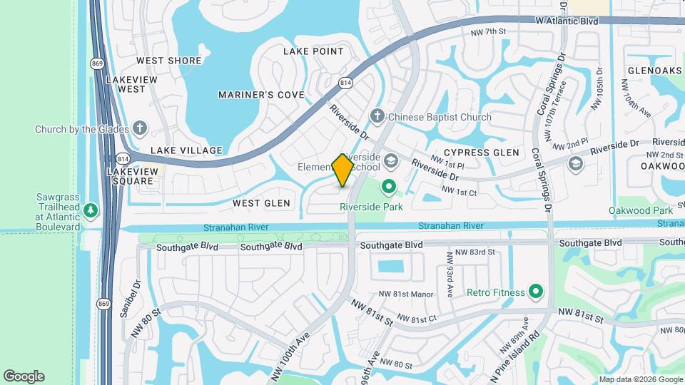 117 NW 117th Terrace Mapa y Detalles de la Ubicación