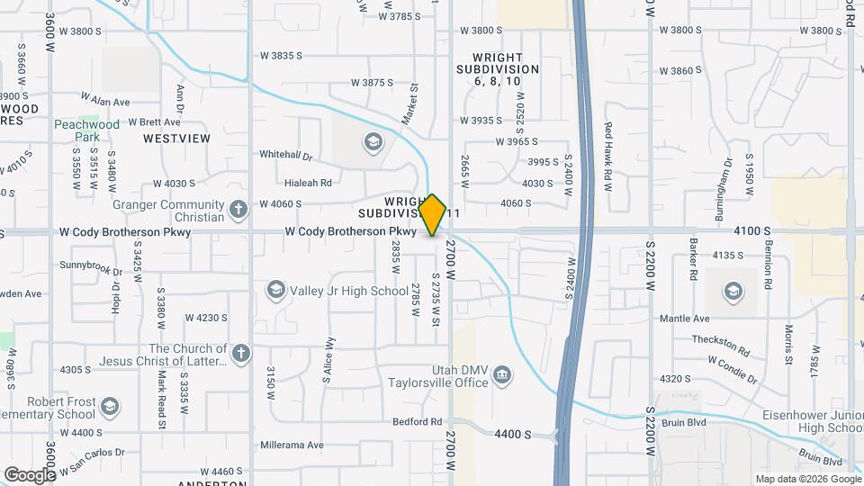 4114 S 2735 W St Mapa y Detalles de la Ubicación
