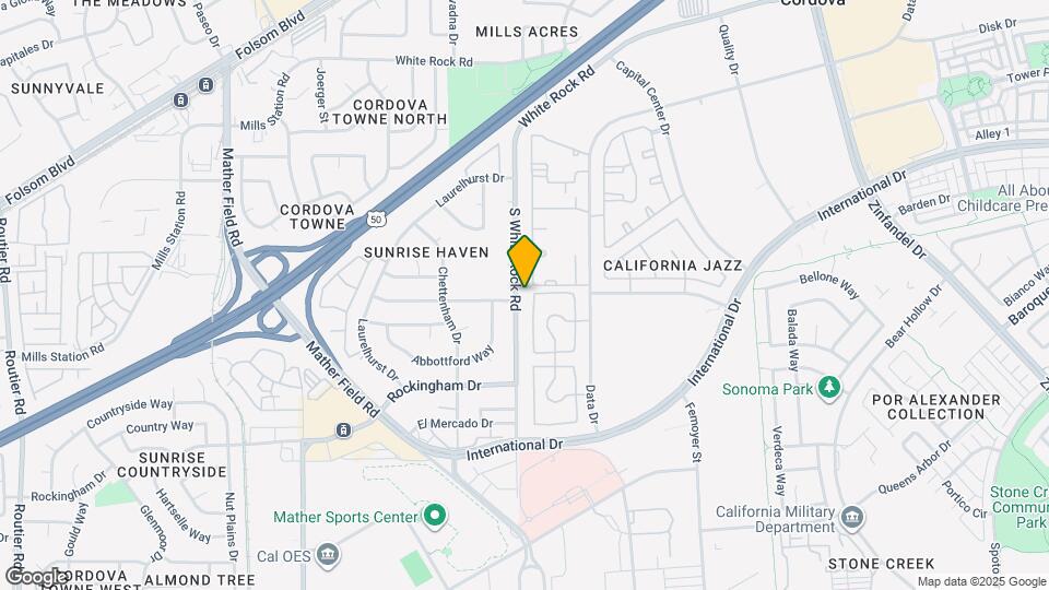 10324 S White Rock Rd Map and Location Details