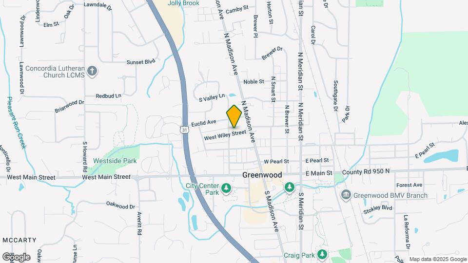 360 West Wiley Street Map and Location Details