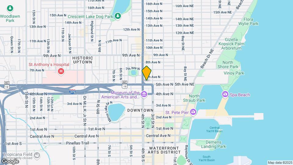 333 5th Ave N Map and Location Details