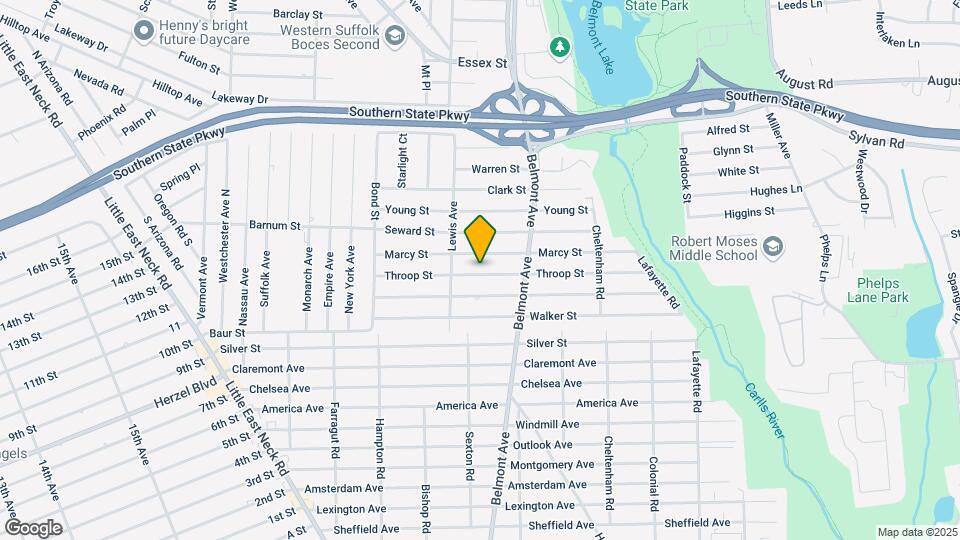 199 Throop St Map and Location Details