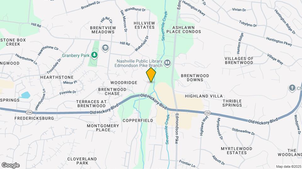 5720 Brentwood Meadows Cir Map and Location Details