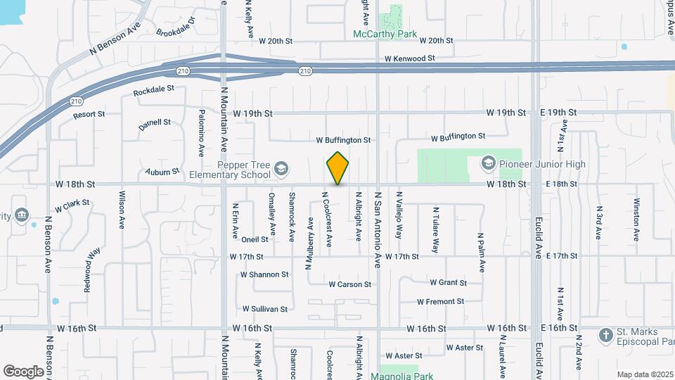 900 W 18th St, Unit Upland Map and Location Details